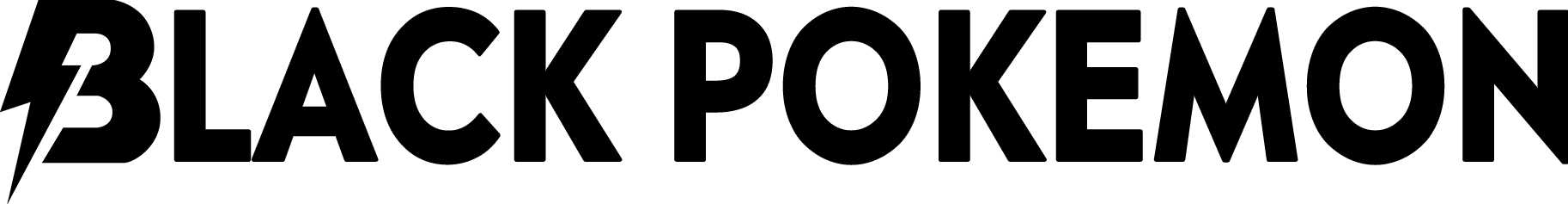 blackpokemon logo black
